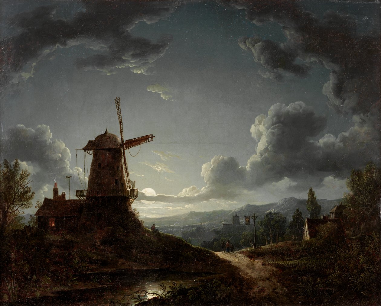 Landscape by Moonlight by Sebastian Pether