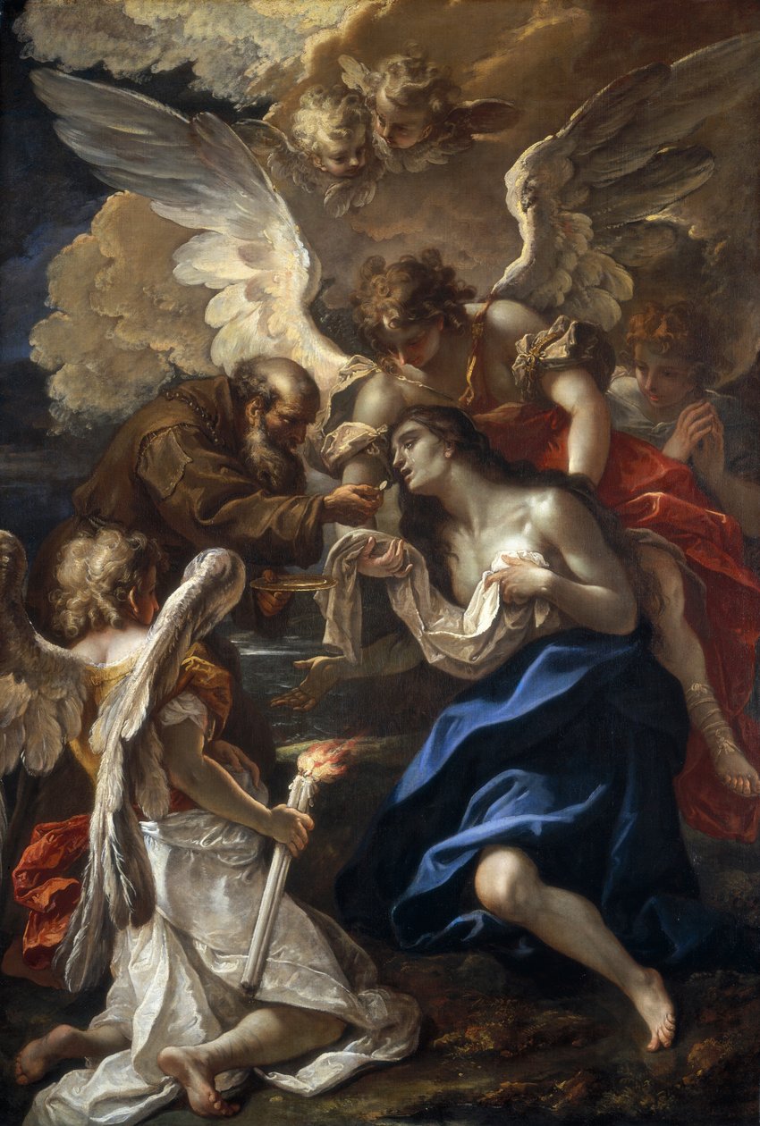 The Last Communion of Saint Mary of Egypt by Sebastiano Ricci