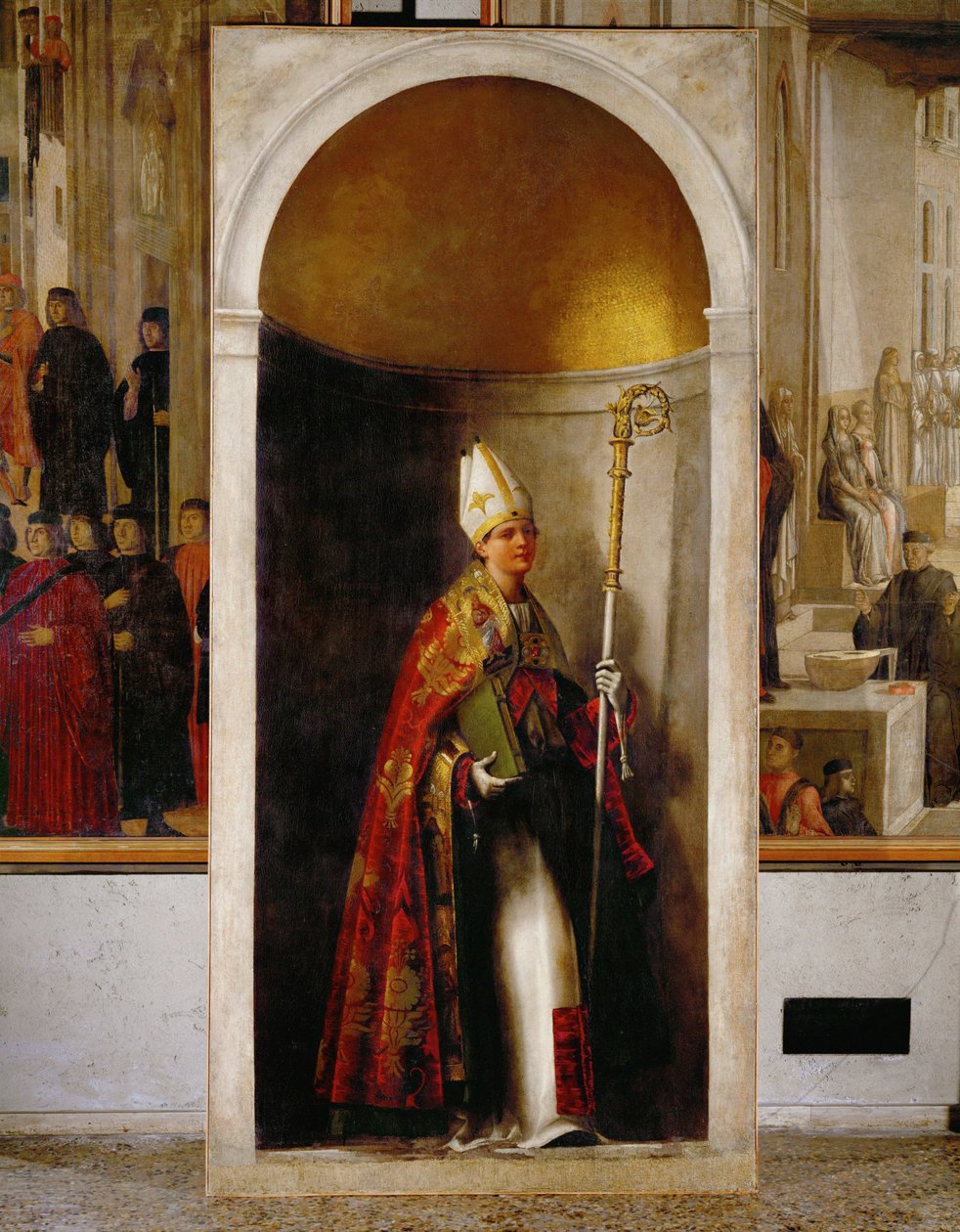 Saint Louis de Toulouse by Sebastiano del (c.1485-1547) Piombo
