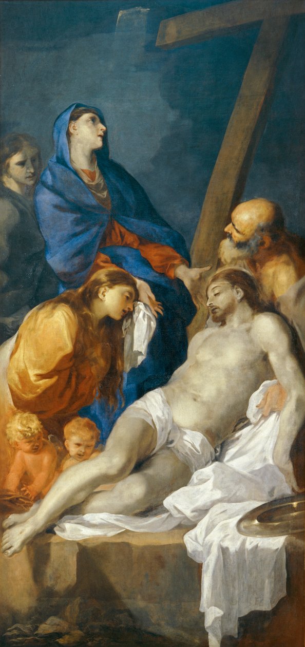 The Descent from the Cross by Sébastien Bourdon