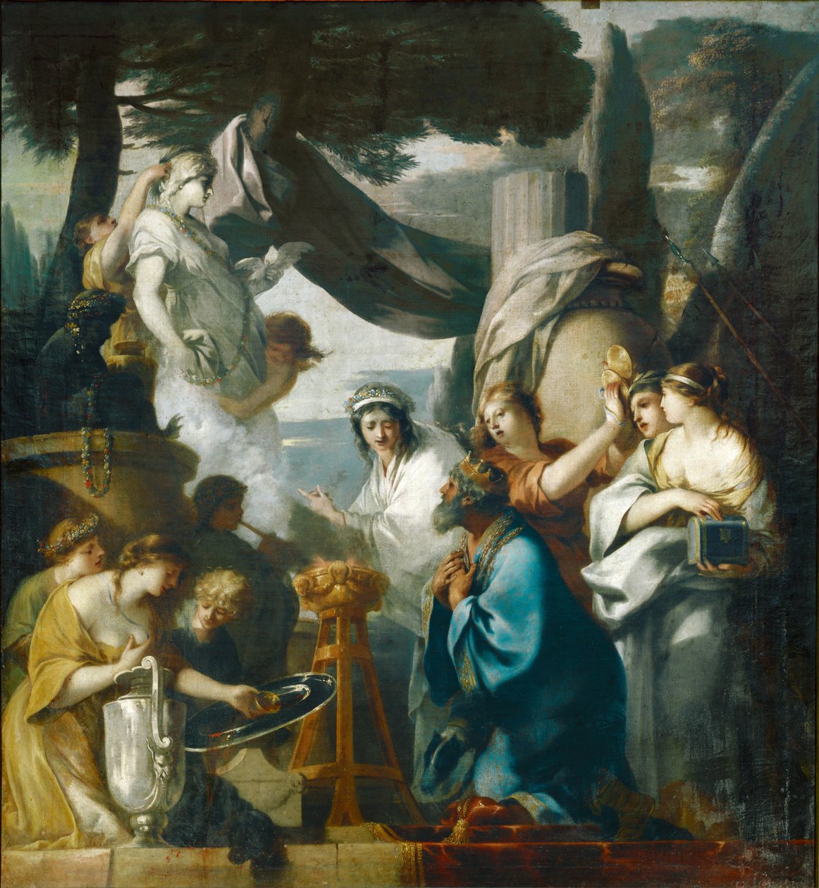 Solomon Sacrificing to the Idols by Sébastien Bourdon