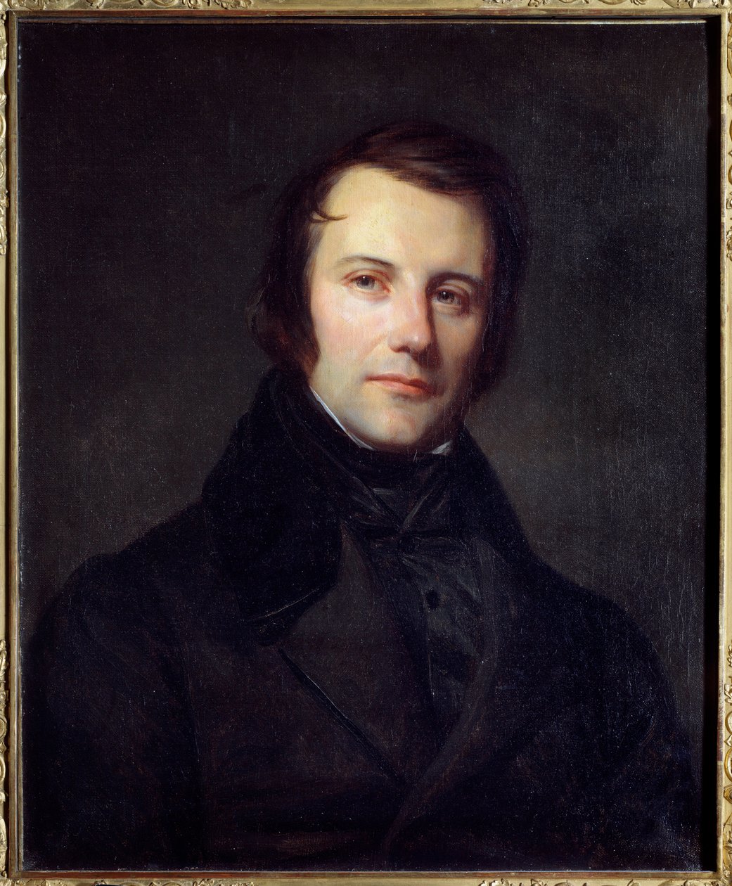 Portrait of Edgar Quinet (1803-1875) deputed in 1848 by Sebastien Melchior Cornu