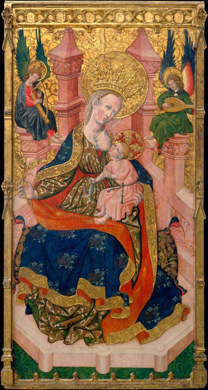Virgin Suckling the Child by Master of Estopiñán