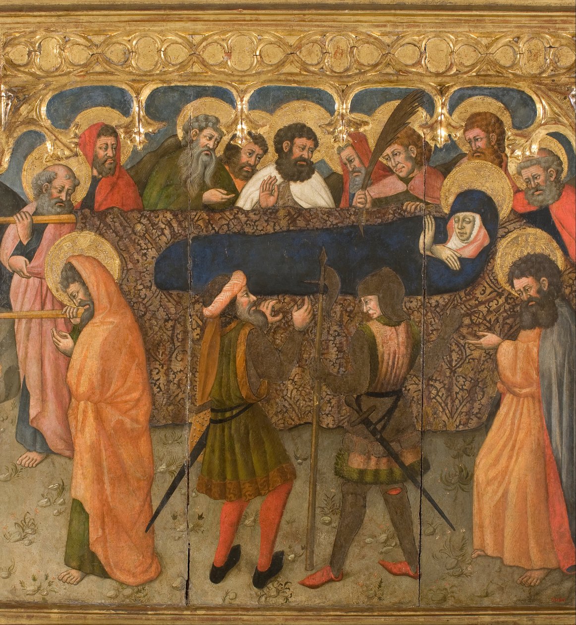 Virgin Borne to Burial by Master of Estopiñán