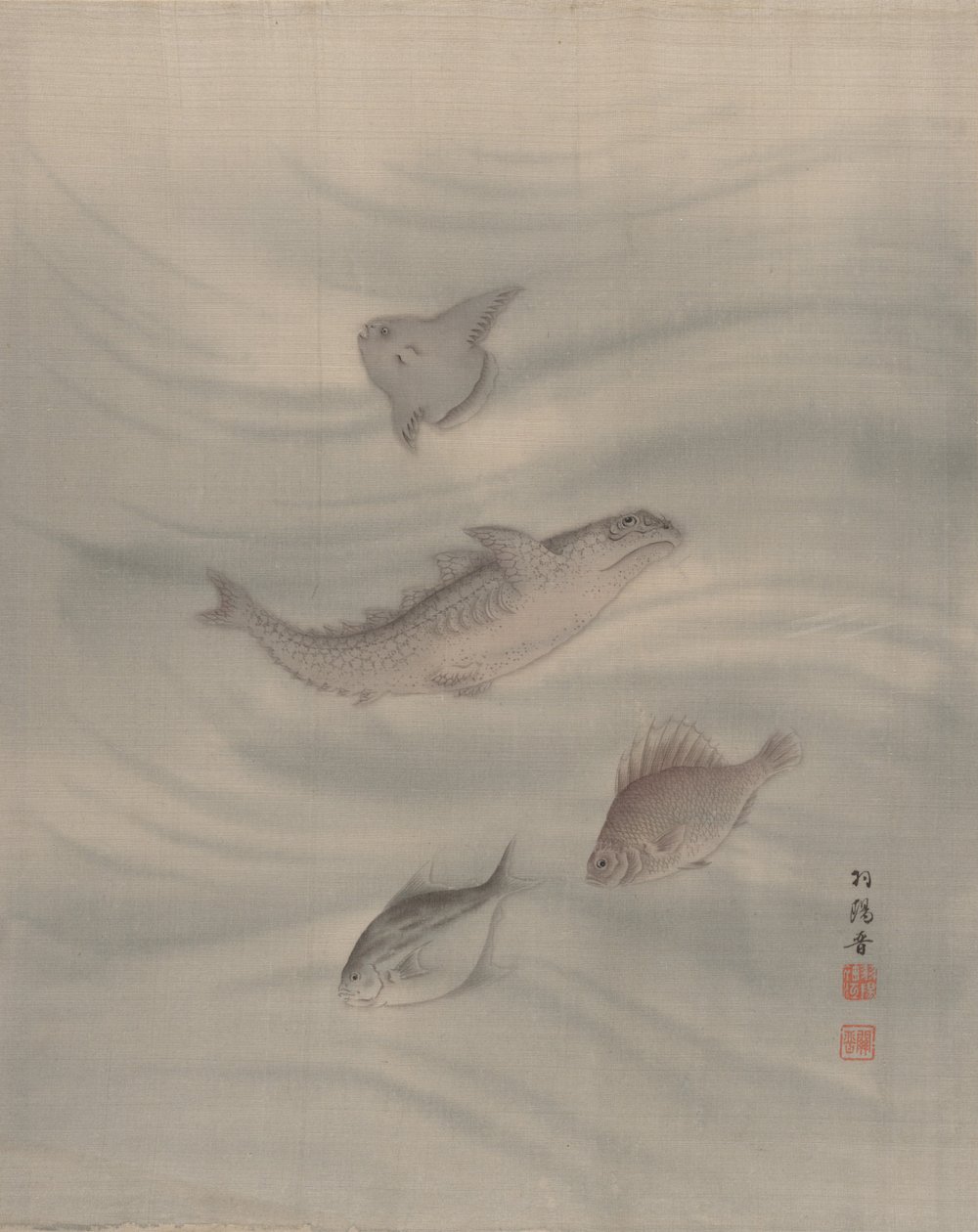 Fishes by Seki Shuko