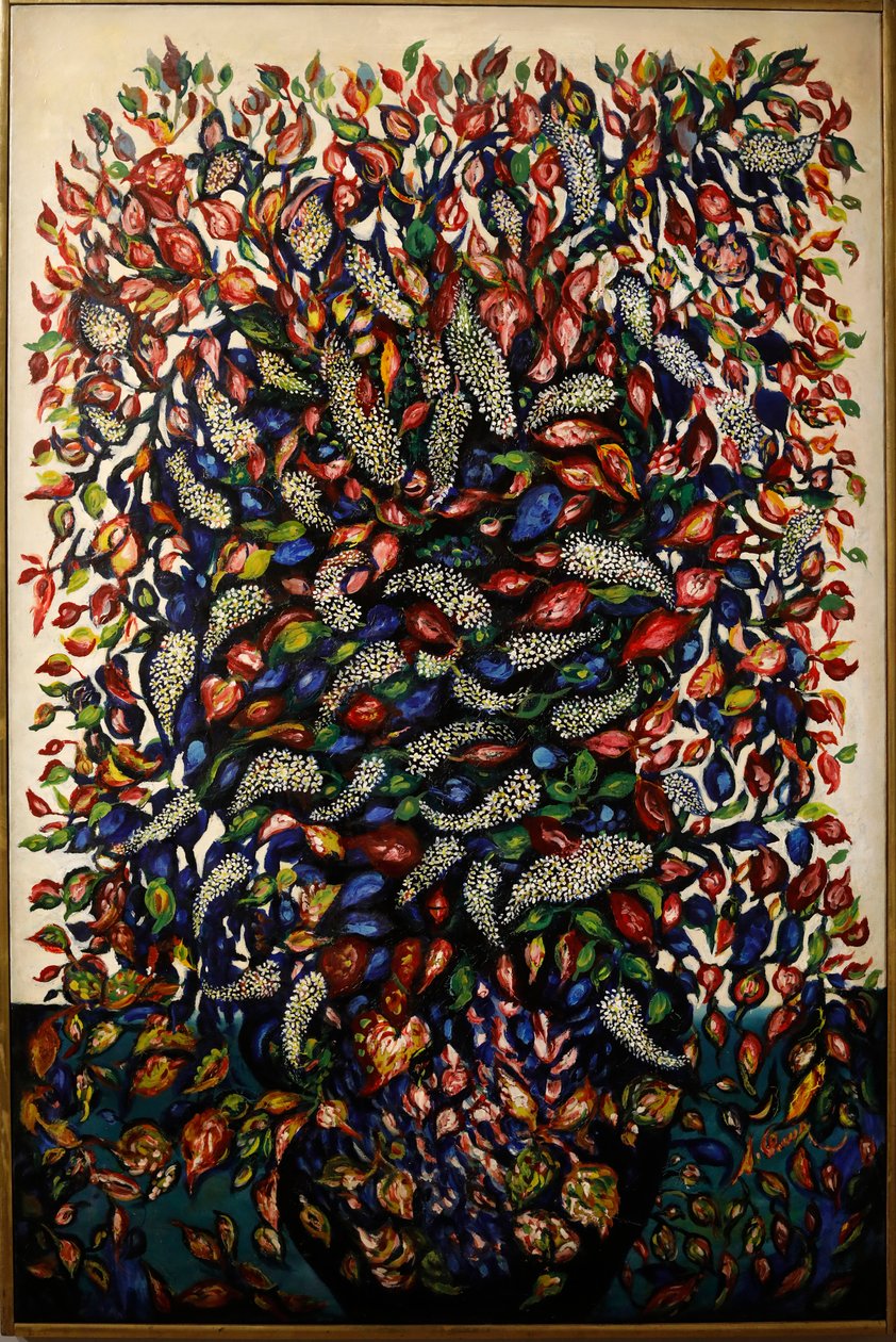 Flowers and fruit by Seraphine Louis