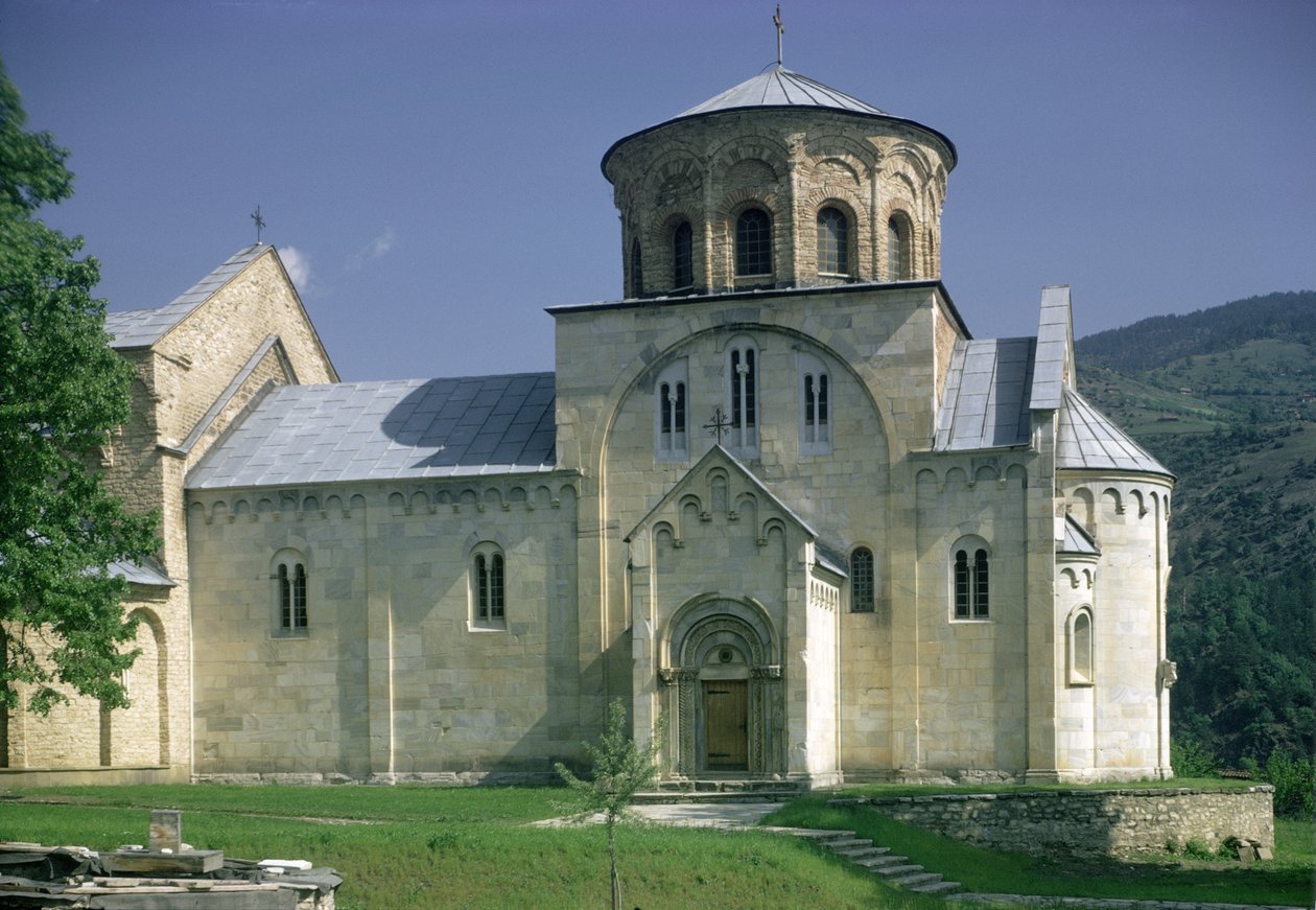 South view of the Church of Sveta Bogodorica by Serbian School