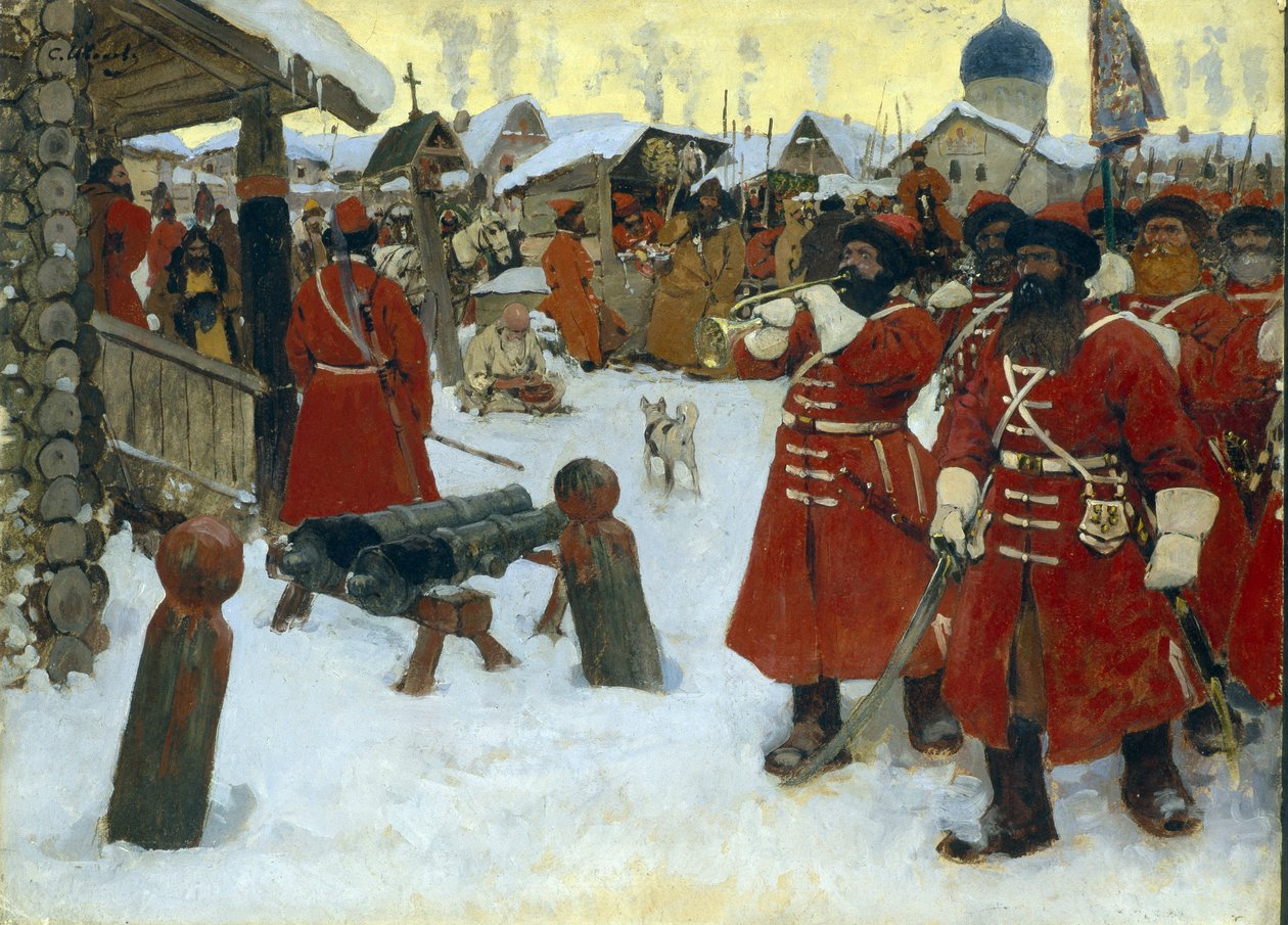 The Streltsy Troop by Sergei Ivanovich Gribkov