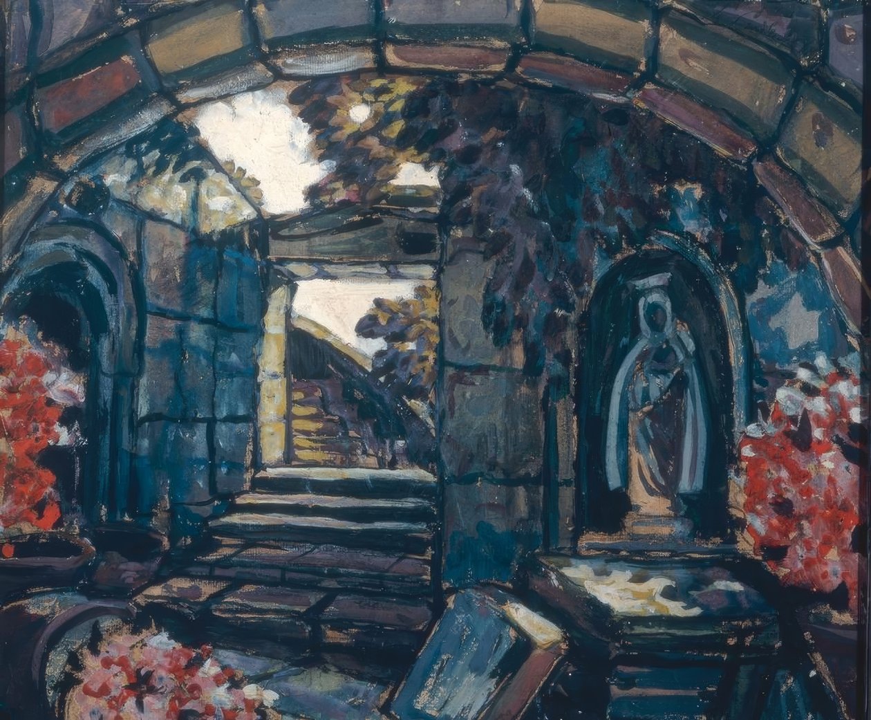 Maeterlinck, Sister Beatrix / Sudeikin by Sergei Jurjewitsch Sudeikin