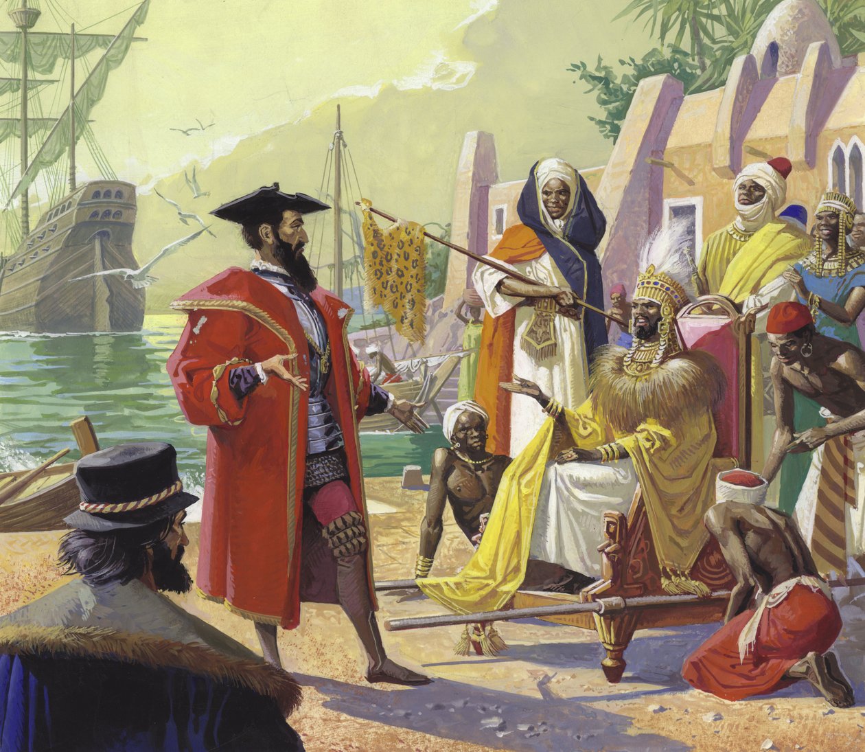 Vasco de Gama (1469-1524) by Severino Baraldi