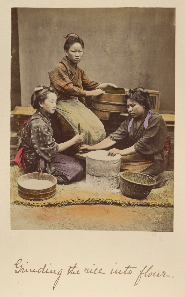 Grinding the Rice into Flour by Shinichi Suzuki