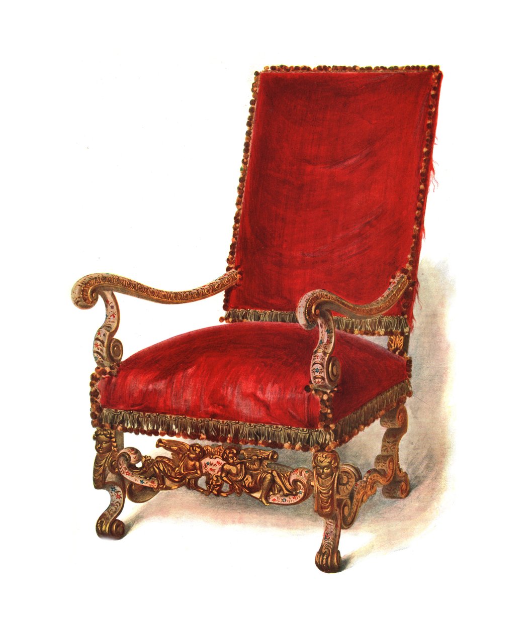 Upholstered Chair, 1905 by Shirley Charles Llewellyn Slocombe