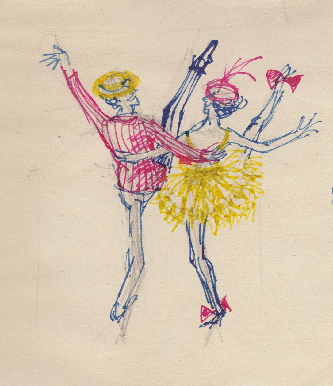 Couple Dancing by Shirley Markham