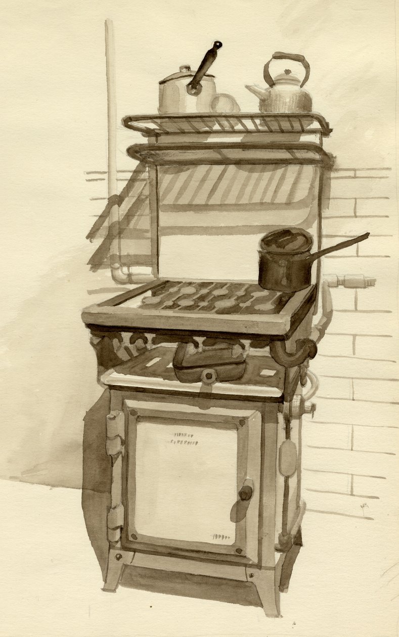 Gas Stove by Shirley Markham