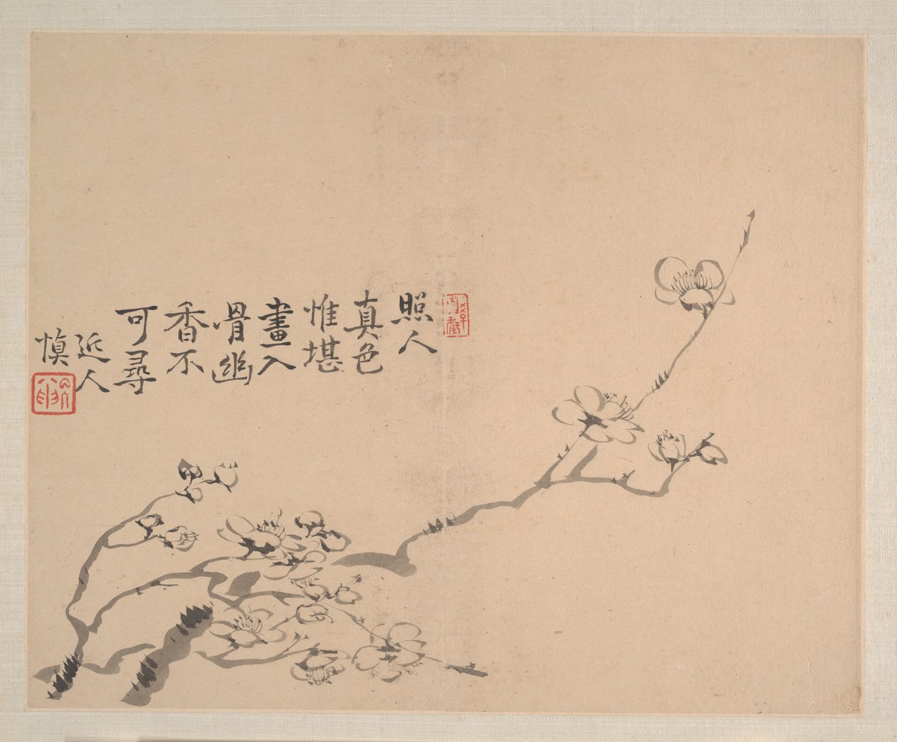 Landscapes and Flowers, dated 1745 by Shishen Wang