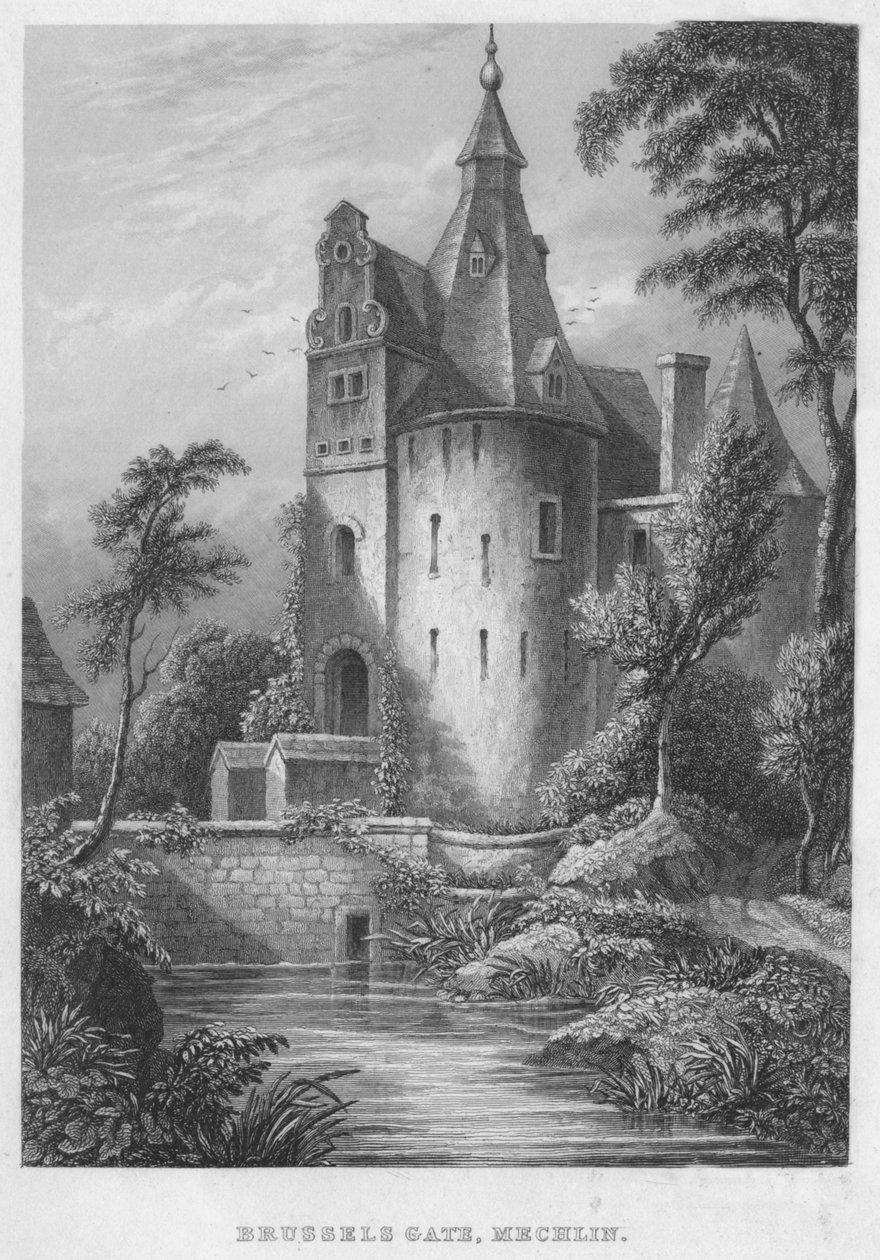 Brussels Gate, Mechlen by Shury and Son