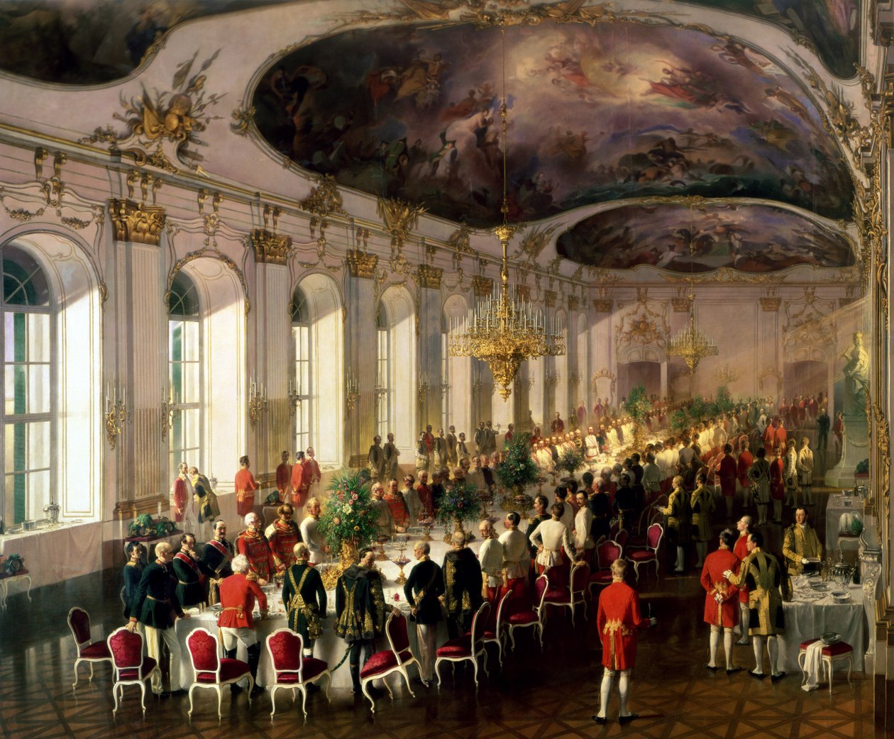 Celebration on the Occasion of the Anniversary of the Military Order of Maria Theresa by Siegmund L
