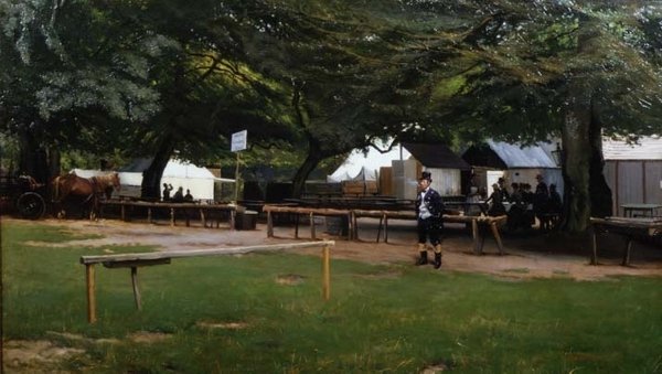 Horse Sale in Holland by Sigvard Hansen