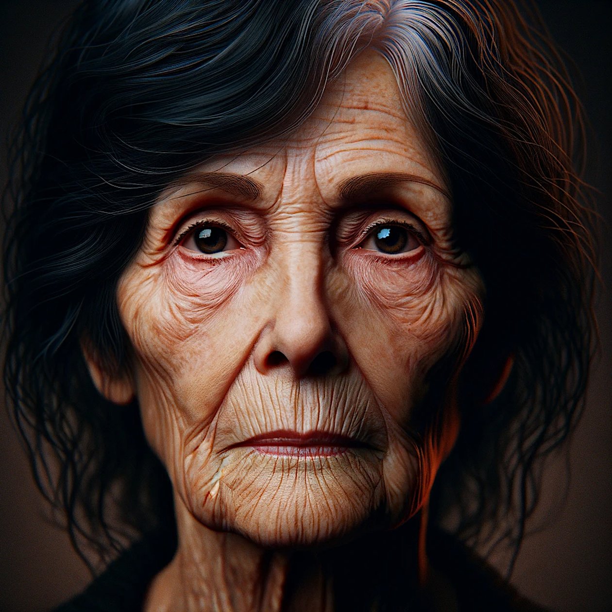 Doris - "AI-shaped Years of Life: Portraits of Timelessness" by Silvia Martini