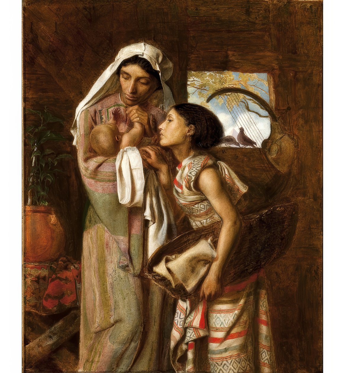 The Mother of Moses by Simeon Solomon
