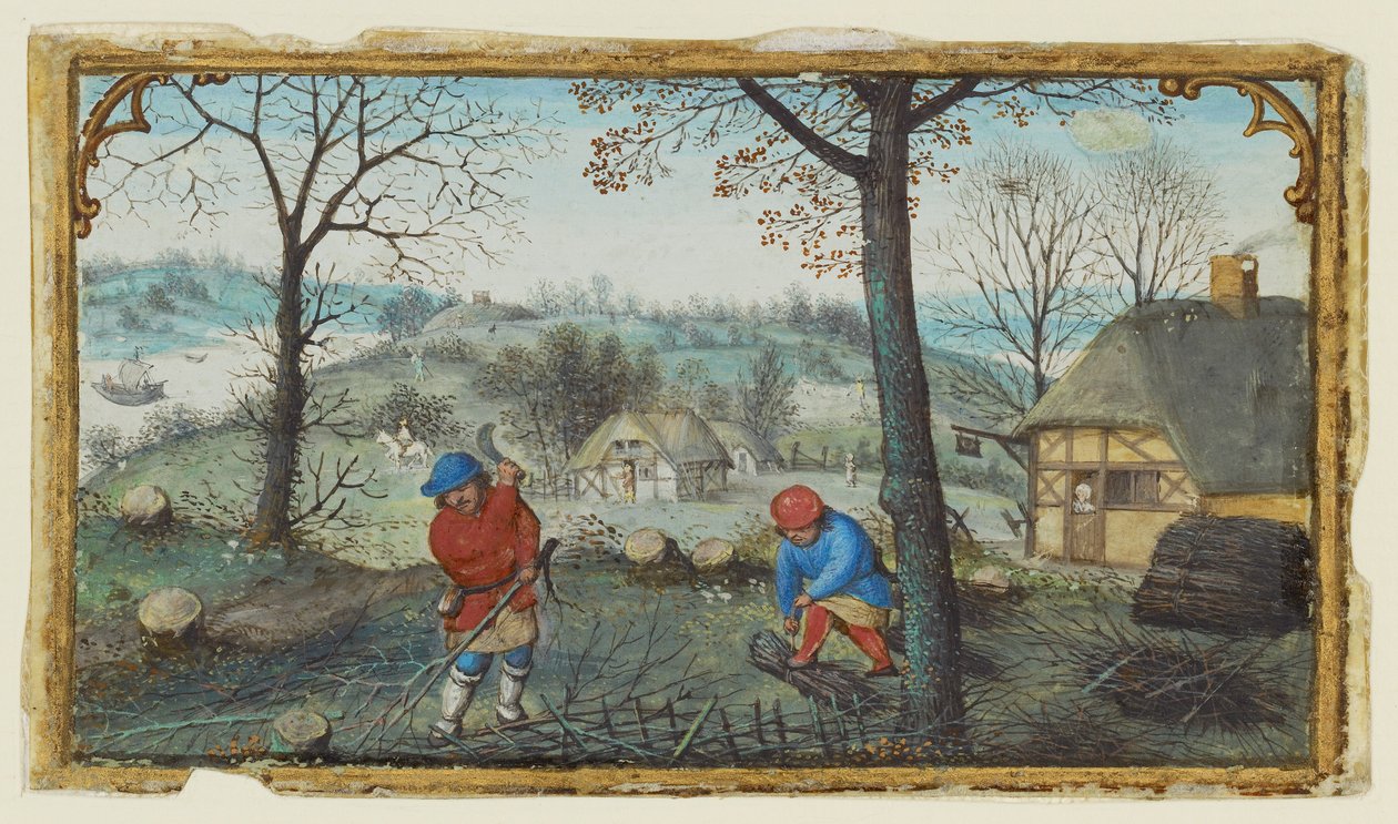 Gathering Twigs by Simon Bening