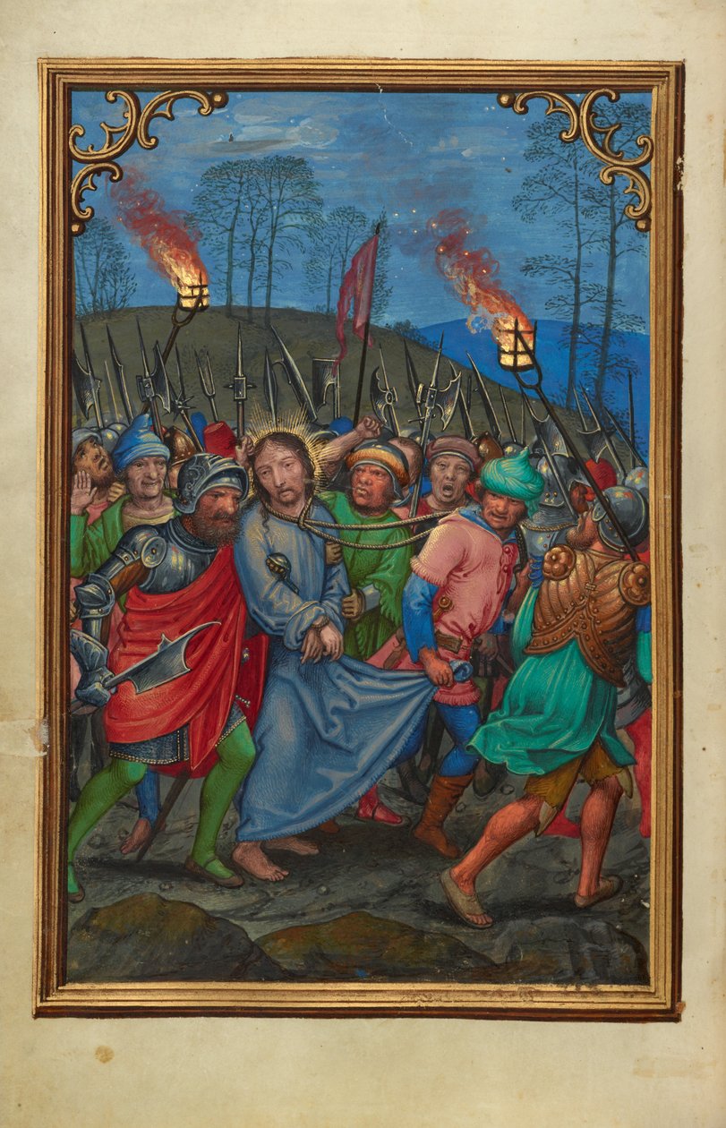 The Arrest of Christ by Simon Bening