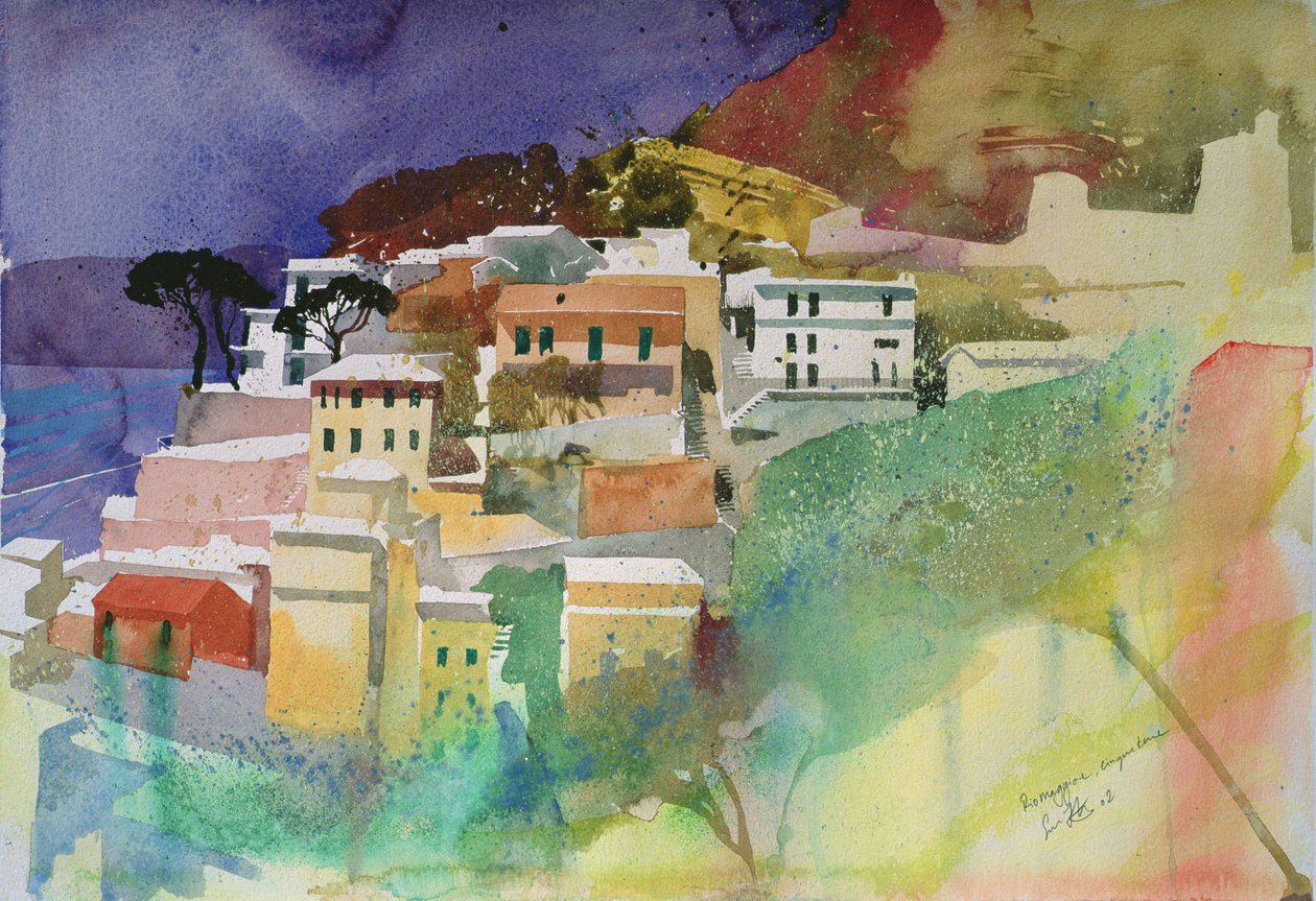 Riomaggiore Cinque Terre, Italy, 2002 by Simon Fletcher