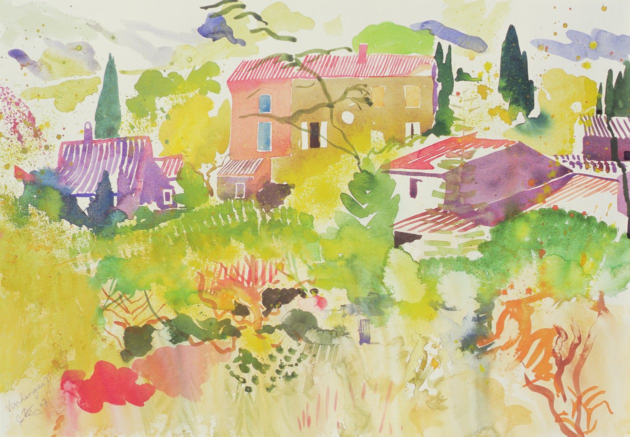 Vendanges I, 2007 by Simon Fletcher