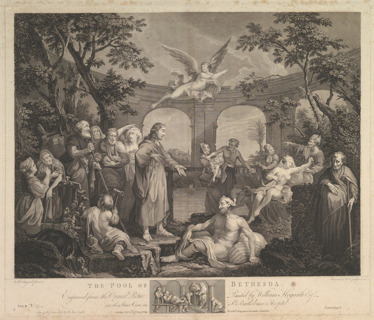 The Pool of Bethesda St. John, Chapter 5 by Simon Francois Ravenet
