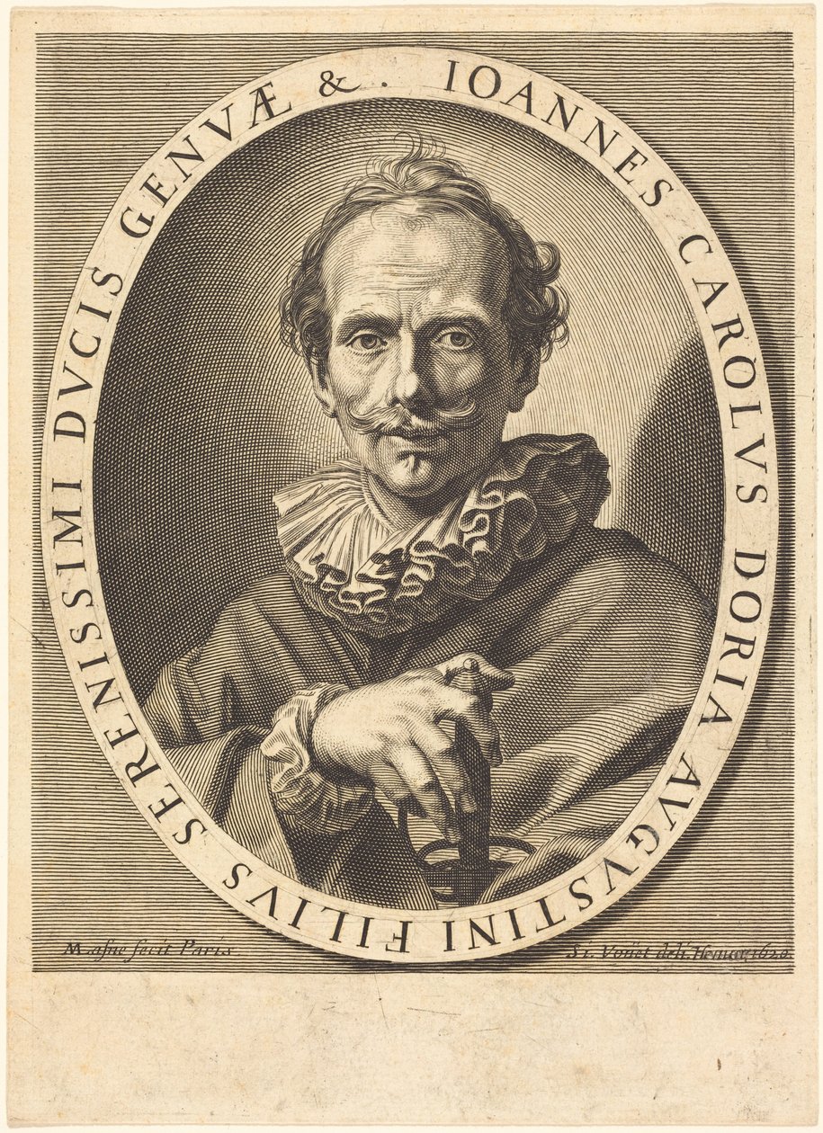 Jean Charles Doria by Simon Vouet