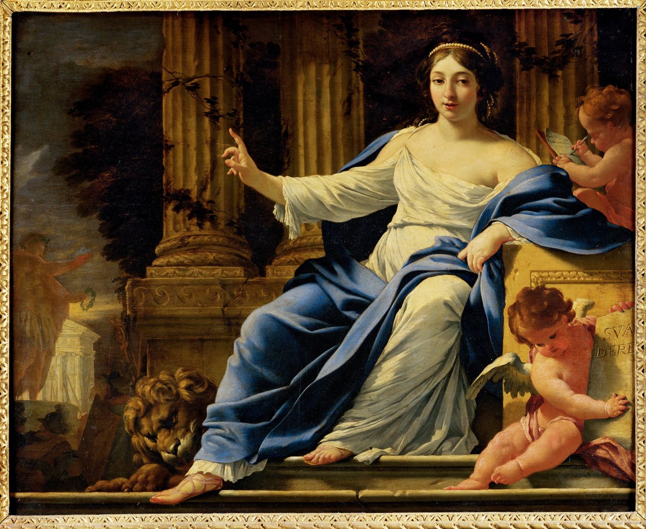 Polyhymnia, Muse of Eloquence by Simon Vouet