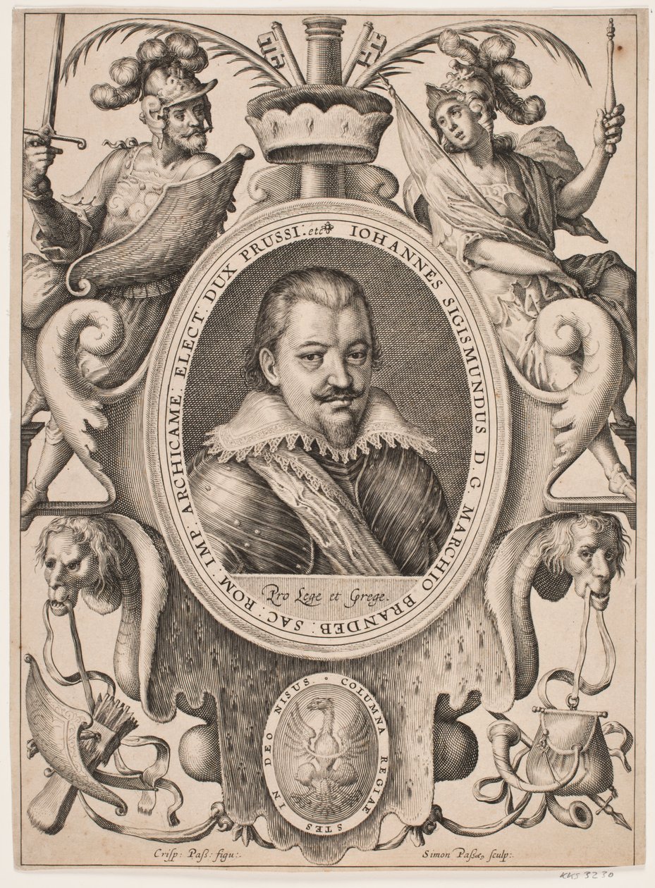 Elector John Sigismund of Brandenburg by Simon de Pas