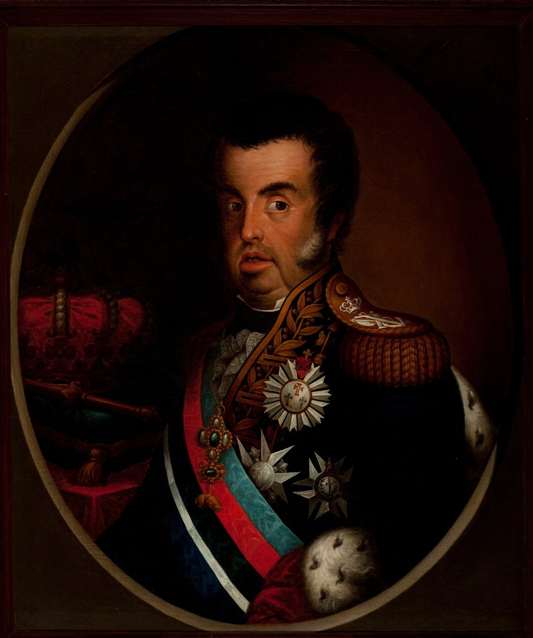 Portrait of Dom João VI (ca. 1820) by Simplicio Rodrigues de Sa