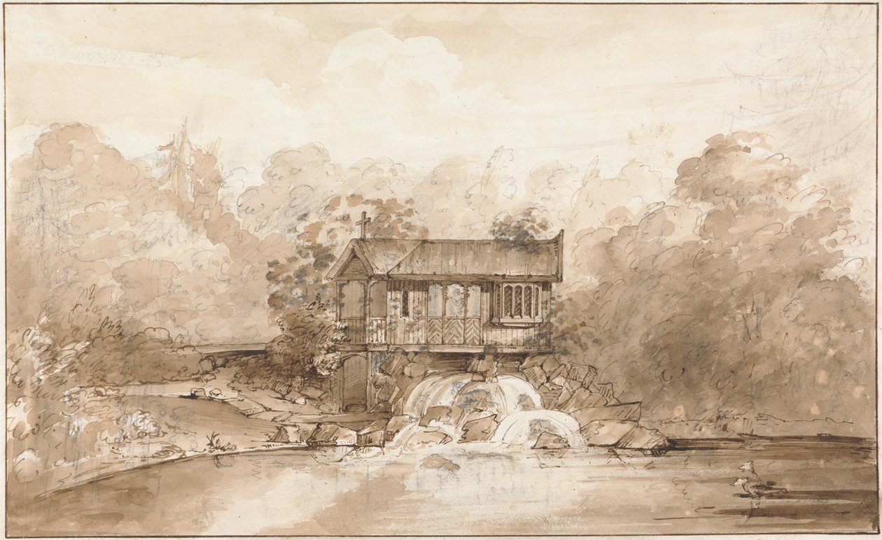 Design for the Hermitage, Virginia Water by Sir Jeffry Wyatville