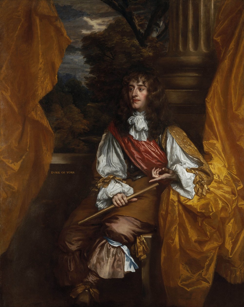 Portrait of James II of England by Sir Peter Lely