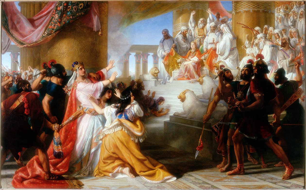 Athaliah's Dismay at the Coronation of Joash, c.1858