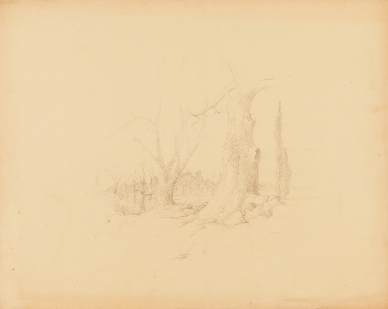 Landscape by Solon H. Borglum