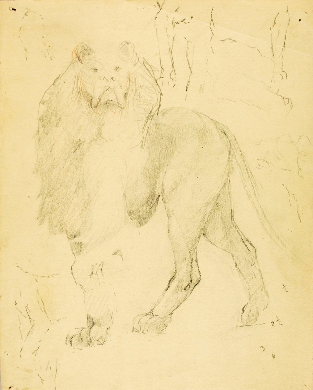 Lion by Solon H. Borglum