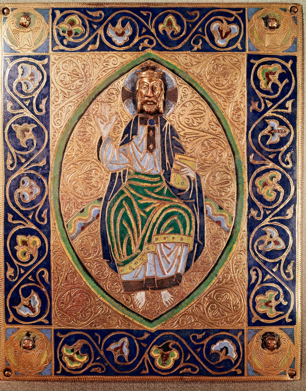 Christ Pantocrator by Spanish School