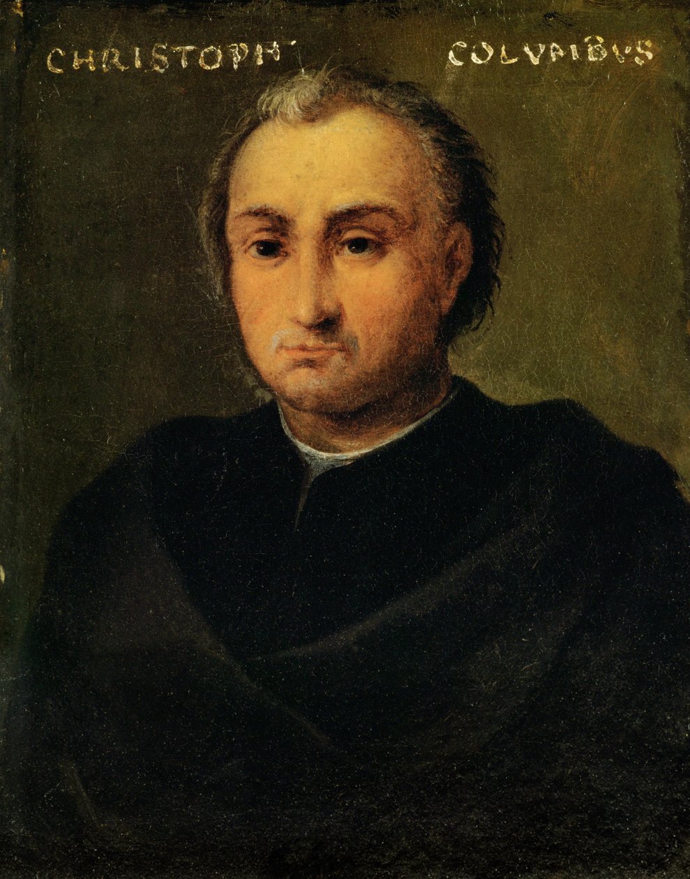 Christopher Columbus, Discoverer by Spanish School