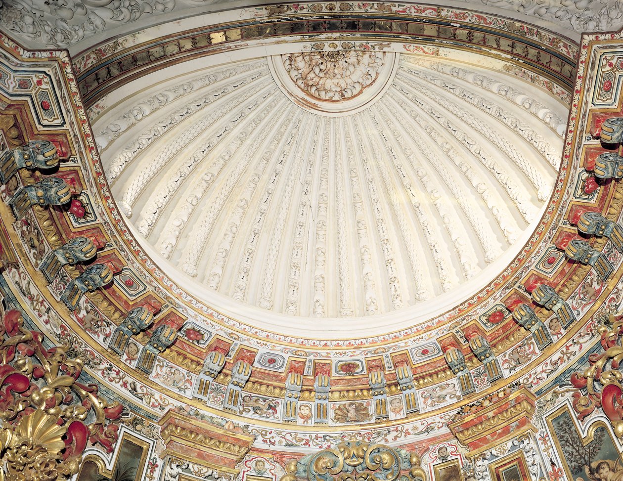 Detail of the vault from the Chapel of the Virgin by Spanish School