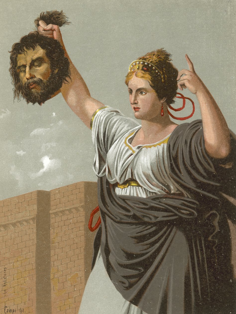 Judith with the Head of Holofernes by Spanish School