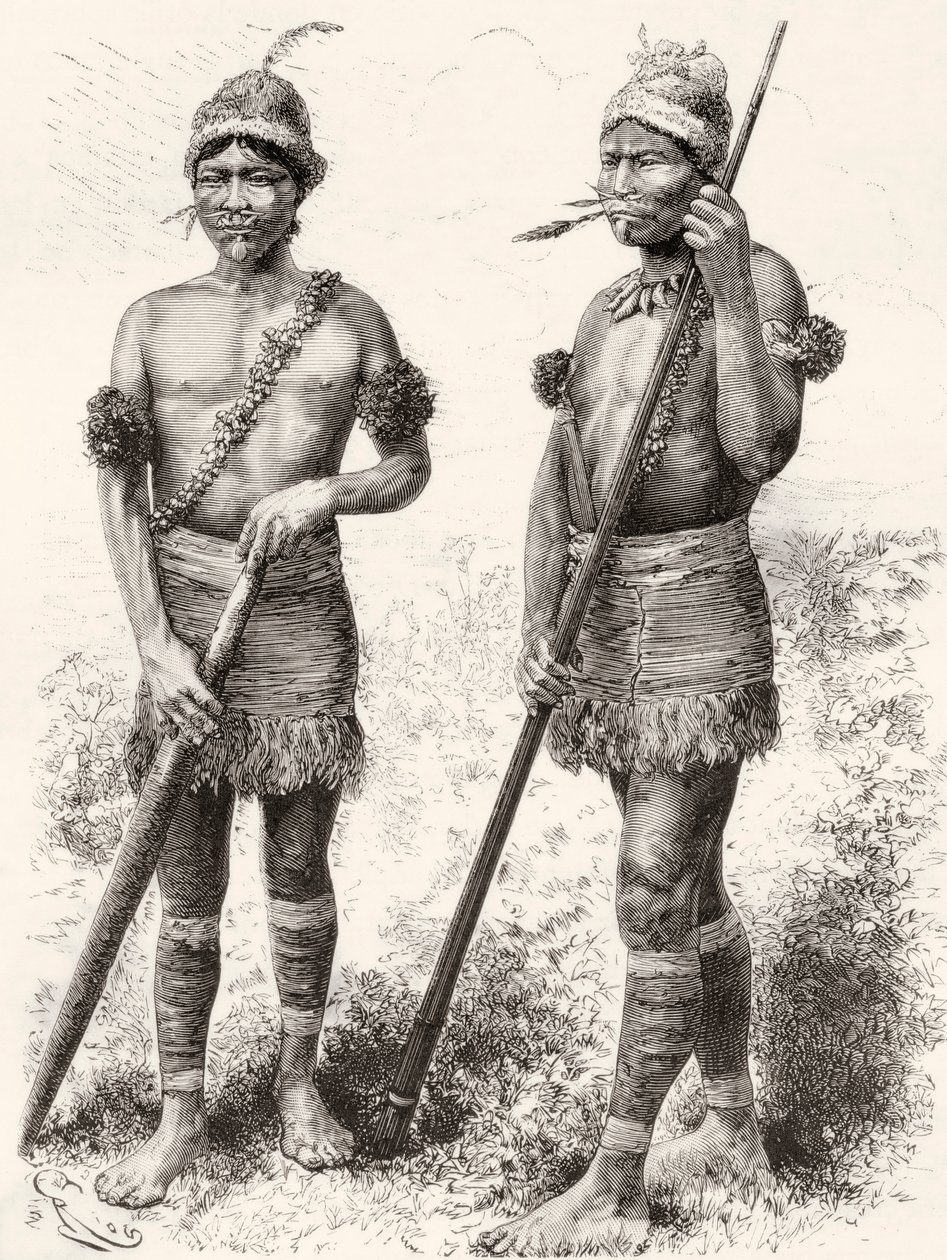 South American Carijona Indians by Spanish School