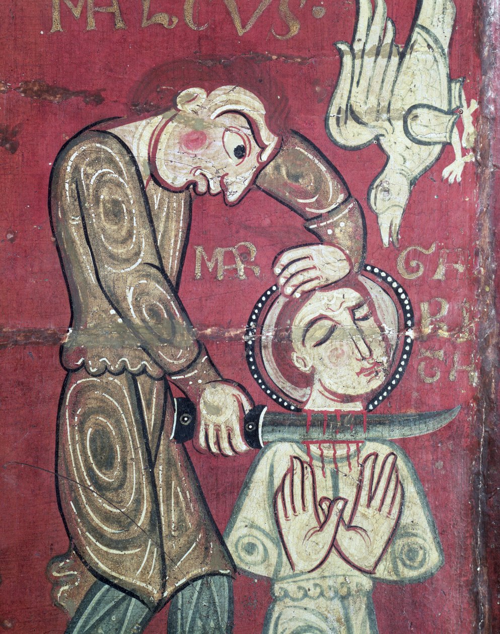 The Martyrdom of St. Margaret of Antioch (detail) by Spanish School