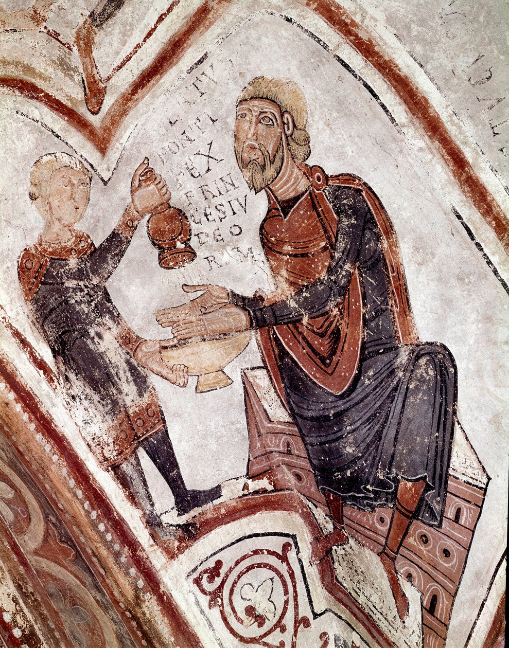 The Cycle of the Months: Pontius Pilate Washes His Hands (detail) by Spanish School