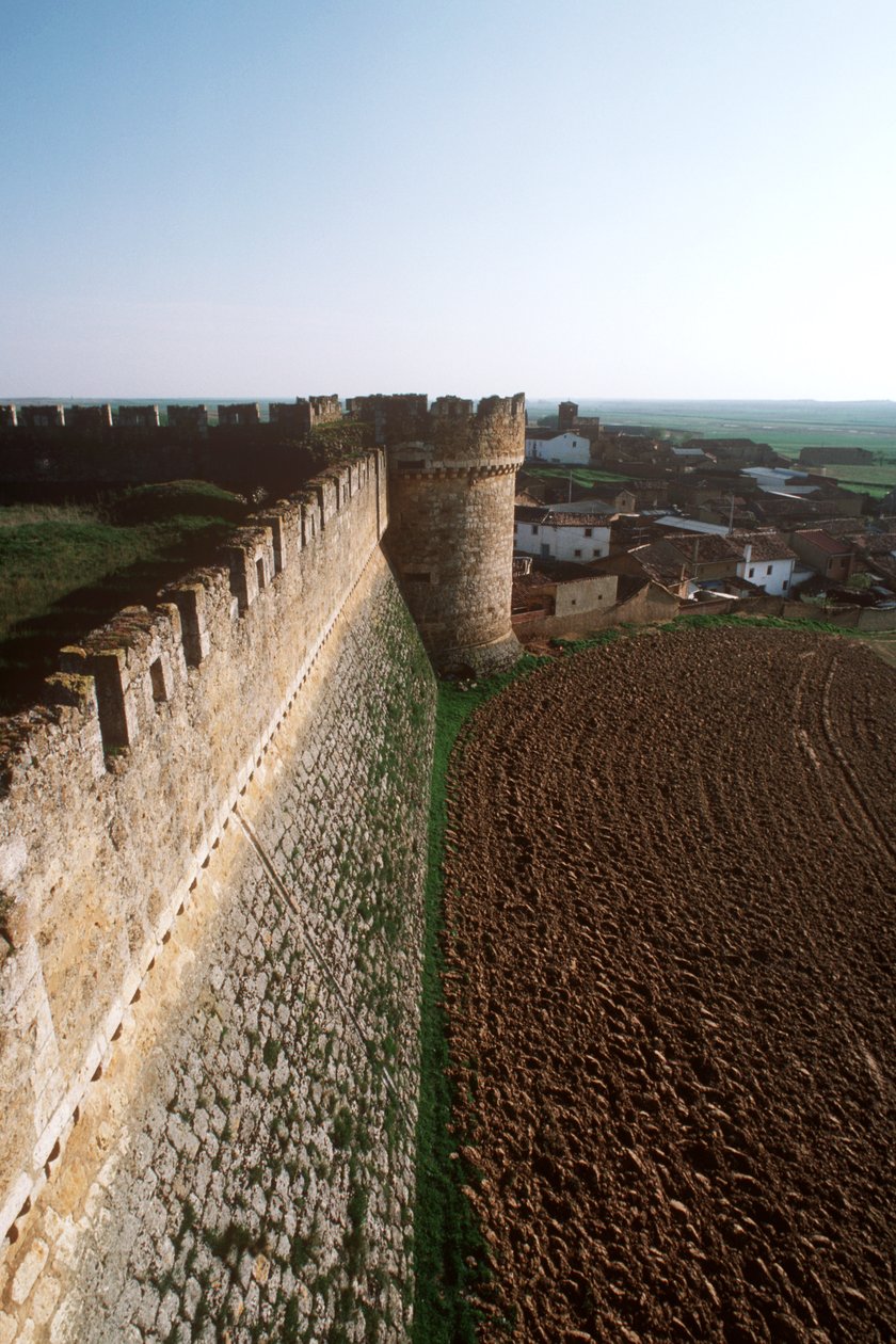 View from the ramparts by Spanish School: Fine art print
