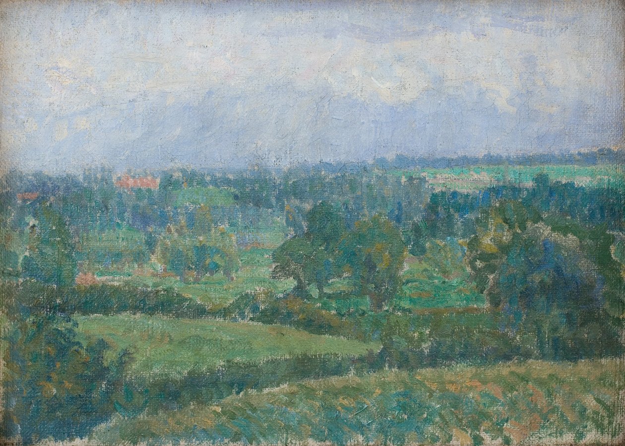 Country Landscape, c. 1909-10 by Spencer Frederick Gore