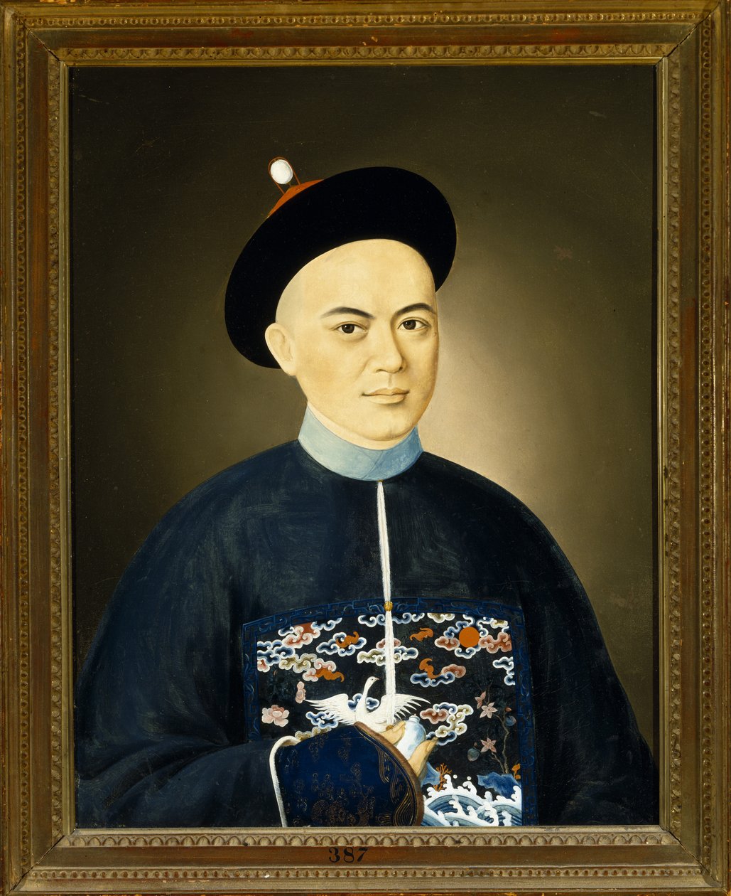 Portrait of the Silk Merchant Eshing by Spoilum Spoilum