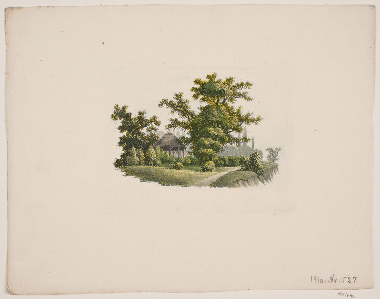 Pavilion in a Park by Søren Henrik Petersen