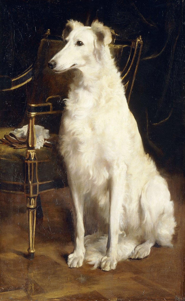 Borzoi painting hotsell